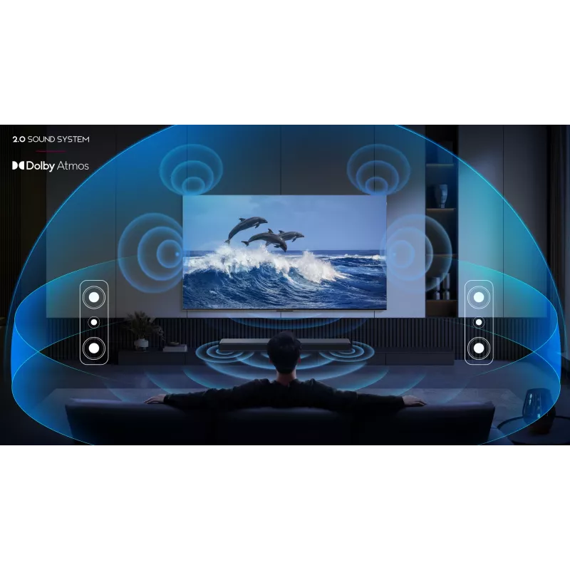 TCL S S45H Class 2.0-kanaals soundbar met Dolby Atmos, DTS Virtual:X en Bluetooth-muziekstreaming