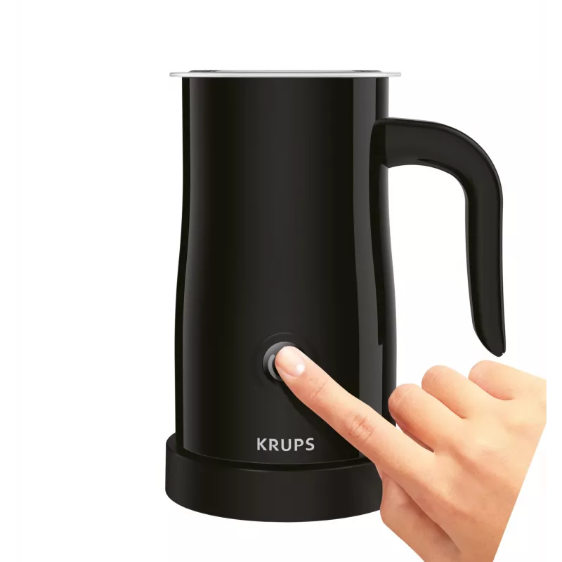 Krups XL1008 automatische melkopschuimer/-warmer, zwart