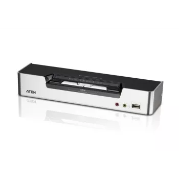 ATEN 2-poorts USB DVI Dual-View KVM-switch met audio & USB 2.0-hub (KVM-kabel inbegrepen)
