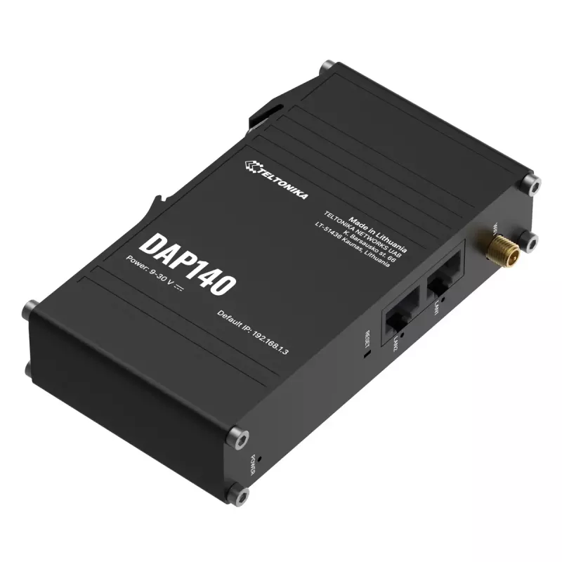Draadloos access point Teltonika DAP140 300 Mbit/s PoE zwart