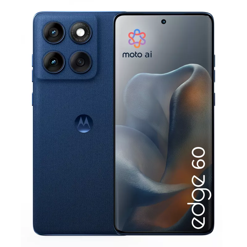 Motorola edge 60 16,9 cm (6,67 inch) dual SIM Android 15 5G USB Type-C 12 GB 256 GB 5200 mAh blauw