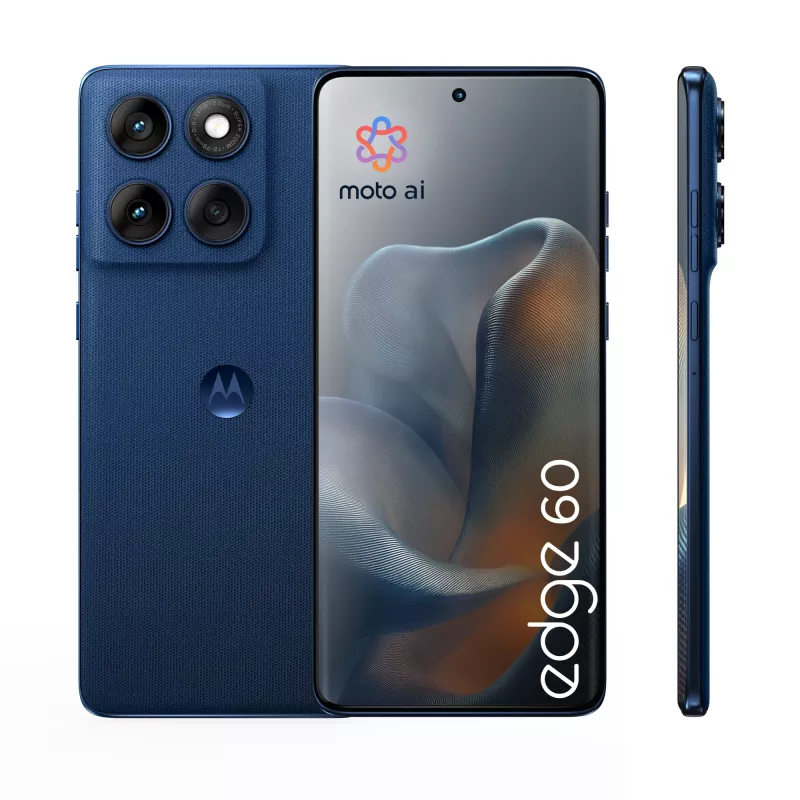 Motorola edge 60 16,9 cm (6,67 inch) dual SIM Android 15 5G USB Type-C 12 GB 256 GB 5200 mAh blauw