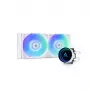All-in-one vloeistofkoeler CHIEFTEC ICEBERG 240-RGB-W – 240 mm radiator, 2 x 120 mm RGB-ventilatoren, wit