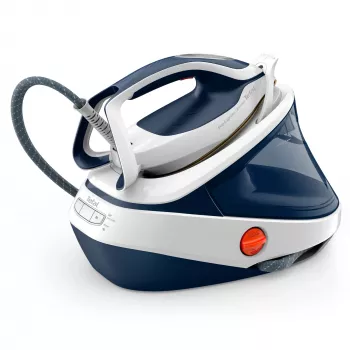 Tefal Pro Express Ultimate II GV9712 3000 W 1,2 L Durilium Airglide strijkzool blauw, wit