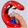 Knipex DP50 90 23 01 BK buizensnijder, rood/blauw
