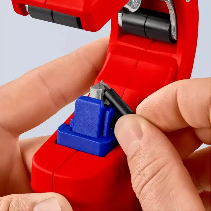 Knipex DP50 90 23 01 BK buizensnijder, rood/blauw