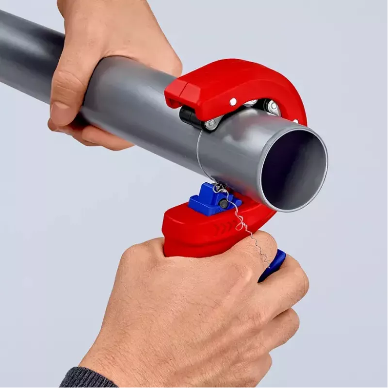 Knipex DP50 90 23 01 BK buizensnijder, rood/blauw