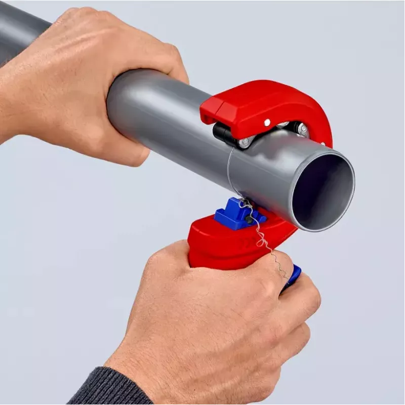Knipex DP50 90 23 01 BK buizensnijder, rood/blauw