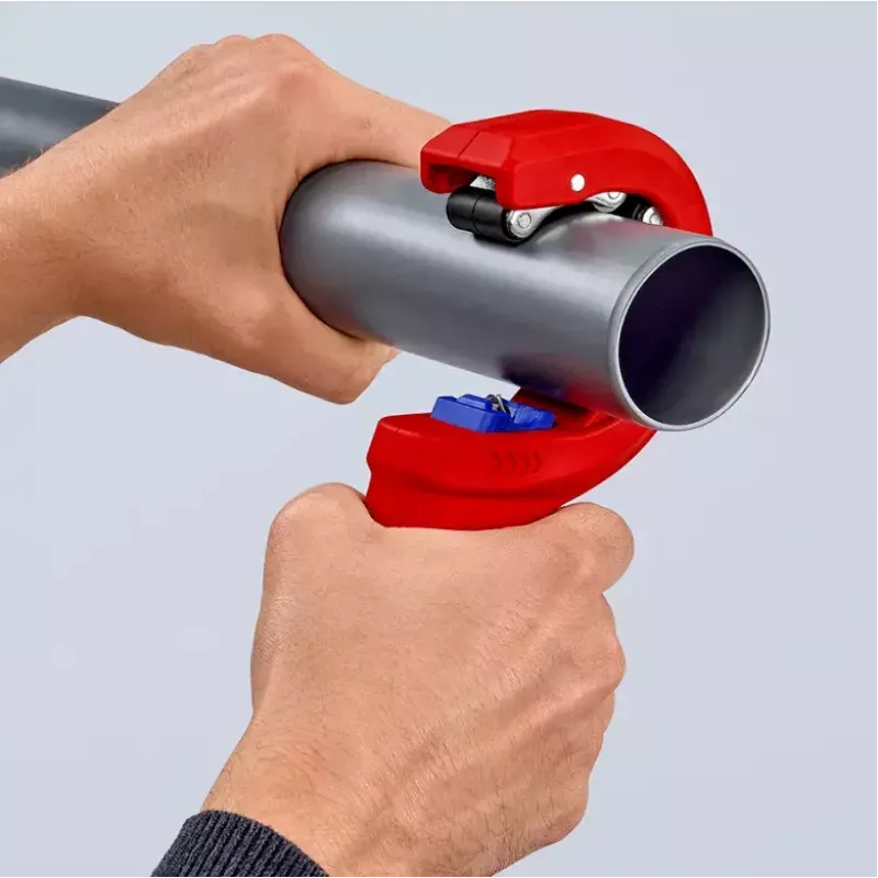 Knipex DP50 90 23 01 BK buizensnijder, rood/blauw