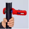 Knipex DP50 90 23 01 BK buizensnijder, rood/blauw