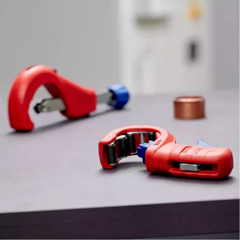 Knipex DP50 90 23 01 BK buizensnijder, rood/blauw