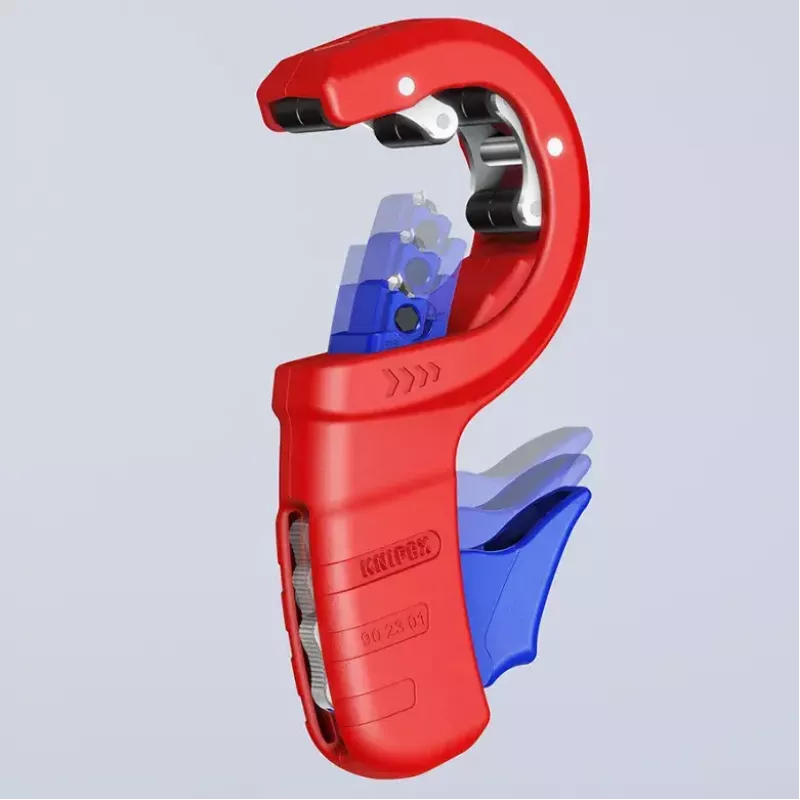 Knipex DP50 90 23 01 BK buizensnijder, rood/blauw