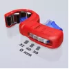 Knipex DP50 90 23 01 BK buizensnijder, rood/blauw
