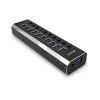 Lindy 10 poorts USB 3.0 hub met aan-/uitknoppen