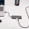 Lindy DST-Mini USB-C laptop mini-dockingstation met 4K-ondersteuning en 100W doorvoerladen