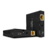 Lindy 50m Cat.6 HDMI 4K60 en IR extender met PoC en loop out