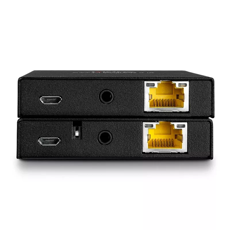 Lindy 50m Cat.6 HDMI 4K60 en IR extender met PoC en loop out