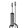 Lindy DST-Micro 140, USB-C laptop micro-dockingstation met 4K-ondersteuning en 1,4 m 60W-laadkabel