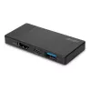 Lindy DST-Micro, USB-C laptop micro-dockingstation met 4K-ondersteuning en 100W doorvoerladen
