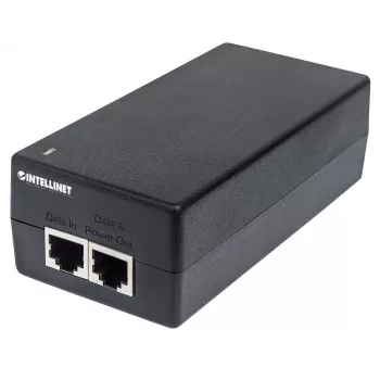 Intellinet gigabit ultra PoE+-injector, 1 x 60 W-poort, IEEE 802.3bt en IEEE 802.3at/af conform, kunststof behuizing