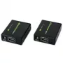 AV-zender en -ontvanger TECHLY IDATA EXT-E70 — HDMI-verlenging via Cat6/6a/7-kabel, Full HD 1920x1080, 60 m, 10,2 Gbit/s, HDCP, zwart