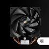 Mars Gaming MCPU-X4 processor luchtkoeler 12 cm zwart 1 stuks