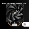 Mars Gaming MCPU-X4 processor luchtkoeler 12 cm zwart 1 stuks
