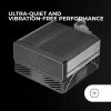 Mars Gaming MCPU-X4 processor luchtkoeler 12 cm zwart 1 stuks