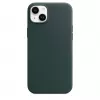 Apple leren case met MagSafe iPhone 14 Plus Forest groen