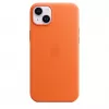 Apple leren hoesje met MagSafe iPhone 14 Plus oranje