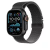 APPLE 49mm zwarte titanium Milanees lus - small