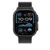 APPLE 49mm zwarte titanium Milanees lus - small