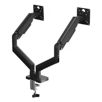 GEMBIRD op bureau gemonteerde verstelbare dubbele monitorarm 17-32 inch, zwart