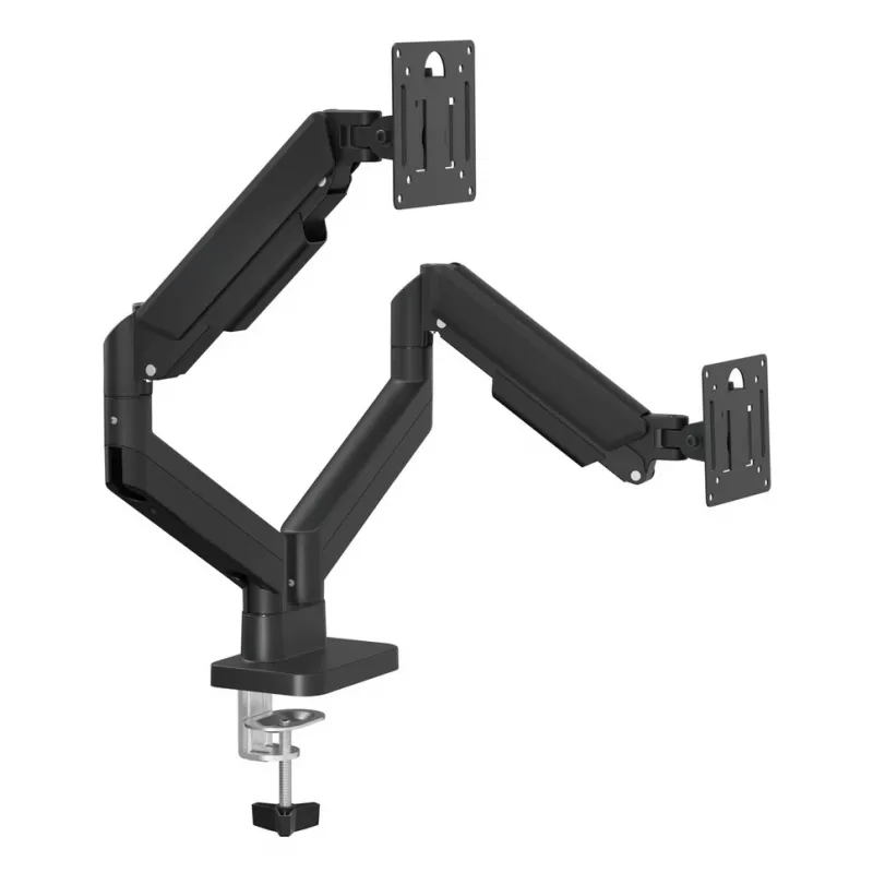 GEMBIRD op bureau gemonteerde verstelbare dubbele monitorarm 17-32 inch, zwart