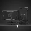 GEMBIRD op bureau gemonteerde verstelbare dubbele monitorarm 17-32 inch, zwart