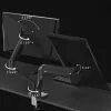 GEMBIRD op bureau gemonteerde verstelbare dubbele monitorarm 17-32 inch, zwart