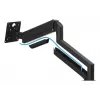 GEMBIRD op bureau gemonteerde verstelbare dubbele monitorarm 17-32 inch, zwart