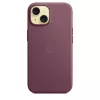 Apple FineWoven Case met MagSafe iPhone 15 Mulberry