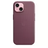 Apple FineWoven Case met MagSafe iPhone 15 Mulberry