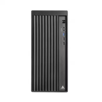 PC-behuizing CHIEFTEC BS-20B-OP midi tower, zwart, microATX/Mini-ITX, 2x 3,5 inch, max. GPU 27 cm, 1x 5,25 inch bay, USB-C
