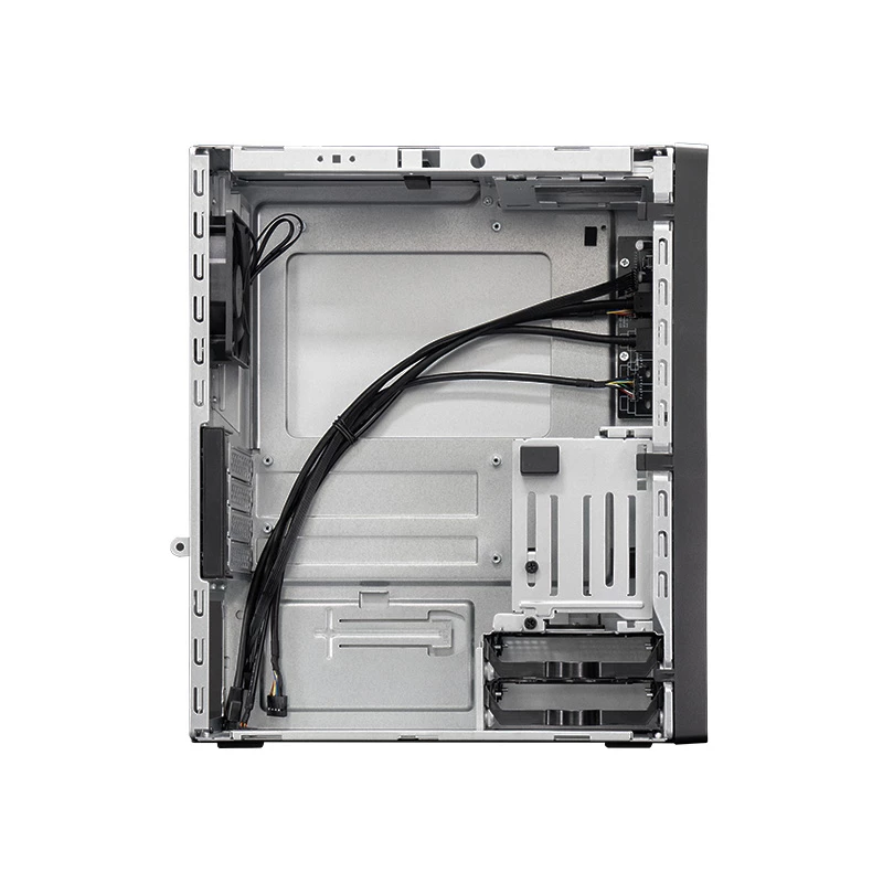 Chieftec BS-20B-OP Mini Tower pc-behuizing, microATX/Mini-ITX, zonder voeding, 2x 3,5″, 2x 2,5″, 1x 5,25″ bay, max. videokaart 270 mm, USB-C, 90 mm ventilator, zwart