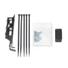 Chieftec BS-20B-OP Mini Tower pc-behuizing, microATX/Mini-ITX, zonder voeding, 2x 3,5″, 2x 2,5″, 1x 5,25″ bay, max. videokaart 270 mm, USB-C, 90 mm ventilator, zwart