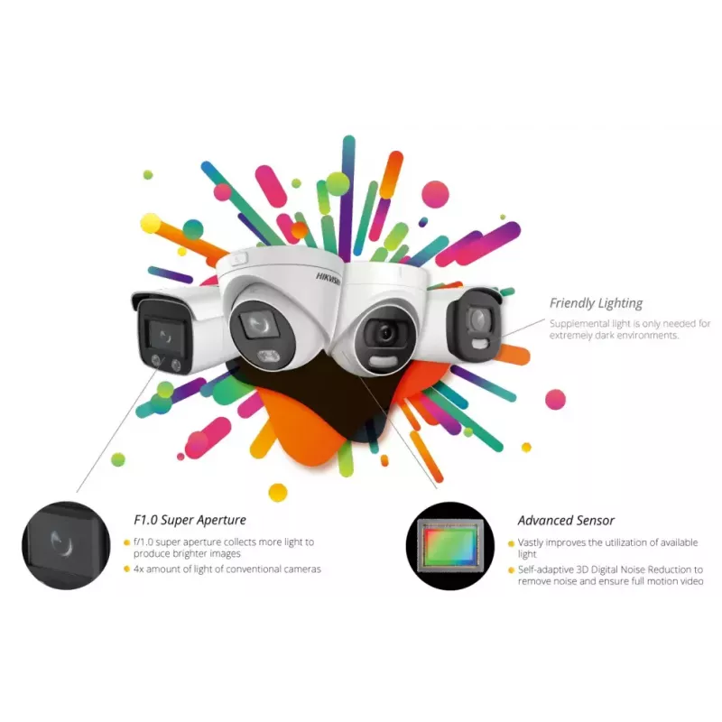 IP-beveiligingscamera Hikvision DS-2CD2087G2-L(2.8MM) buiten