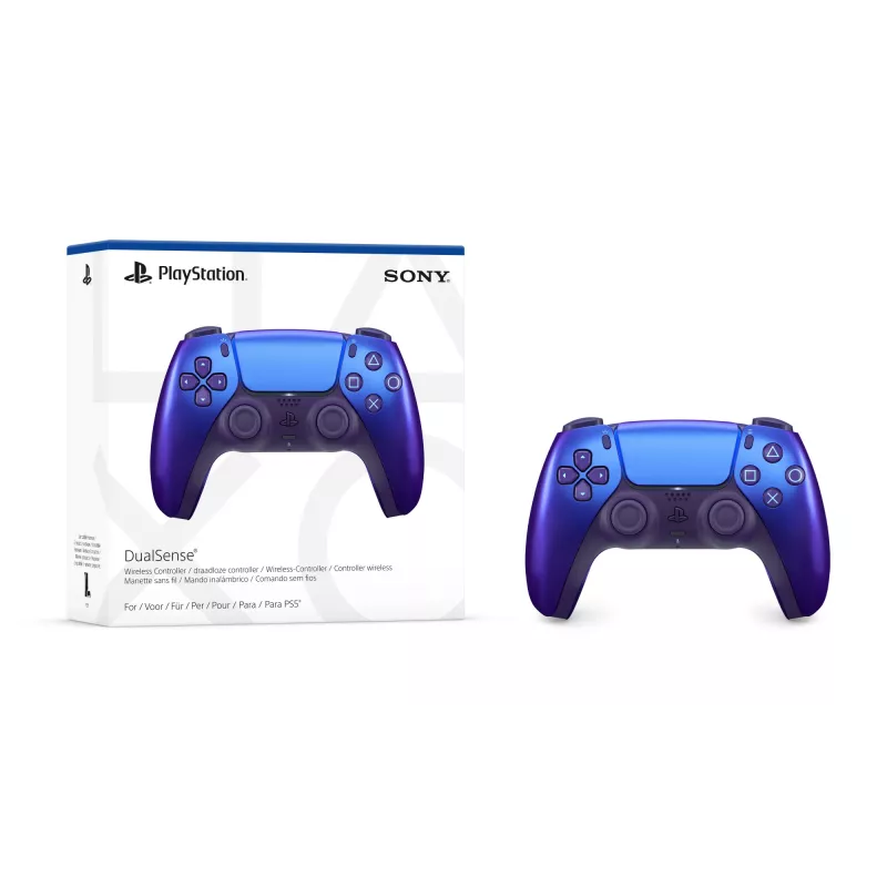 Gamepad Sony Indigo Bluetooth/USB voor PlayStation 5 — draadloos & bedraad, USB-C, luidspreker, koptelefoonuitgang