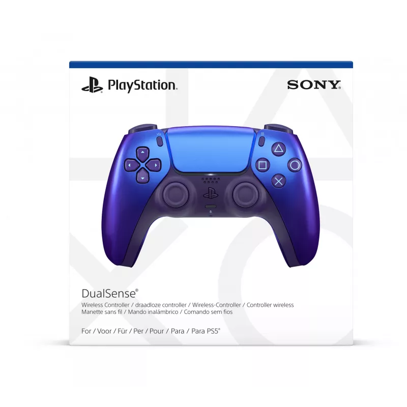Gamepad Sony Indigo Bluetooth/USB voor PlayStation 5 — draadloos & bedraad, USB-C, luidspreker, koptelefoonuitgang