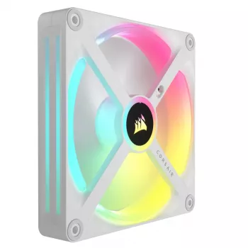 CORSAIR Qx RGB Series Icue Link Qx140 RGB wit 140 mm magnetische koppel-RGB-ventilator uitbreidingskit