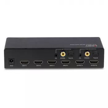 AV-matrixswitch Lindy 4x2 HDMI 4K60 matrix