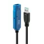 Lindy 8m USB 3.0 Active Extension Pro, 8 m, USB A, USB A, USB 3.2 Gen 1 (3.1 Gen 1), 5 Gbit/s, zwart
