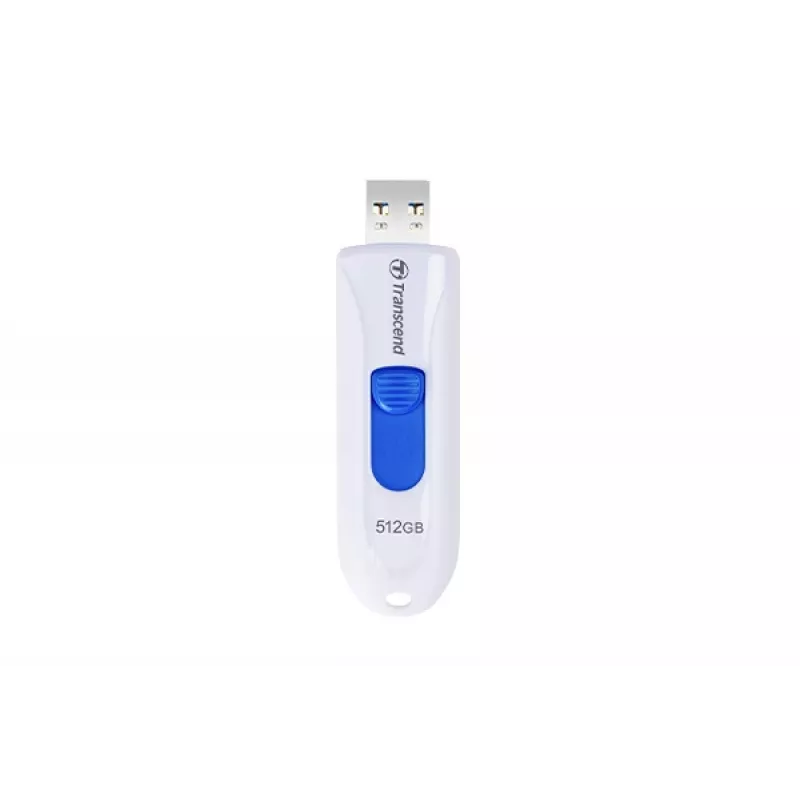 TRANSCEND JetFlash 790w - 512 GB USB-stick - USB 3.1 - wit