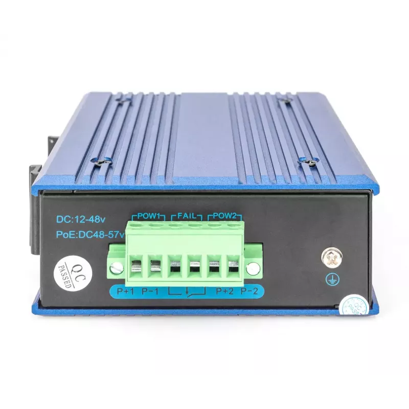 Digitus DN-651118 industriële Gigabit-switch met 5 poorten, unmanaged, DIN-rail
